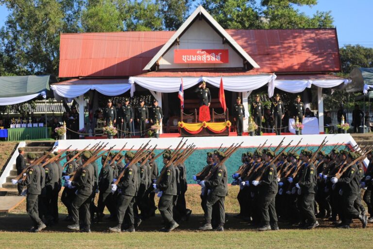 ร่วมพิธีกระทำสัตย์ปฏิญาณตน และสวนสนามของนักศึกษาวิชาทหาร ประจำปีการศึกษา 2568