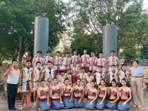 รางวัลรองชนะเลิศอันดับที่ ๓ จากการแข่งขันศิลปะการแสดง “ก๋องปู่จาร่วมสมัย” ในงาน “มหกรรมก๋องปู่จา สวมผ้าย้อมครั่ง” ซึ่งจัดขึ้น ณ สวนสาธารณะหนองกระทิง จังหวัดลำปาง เมื่อวันศุกร์ที่ ๖ ธันวาคม พ.ศ. ๒๕๖๘